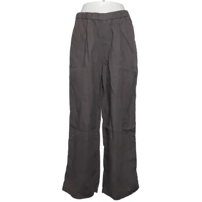 Palazzo broek (Grijs) van Muji Katoen, Linnen, Polyester