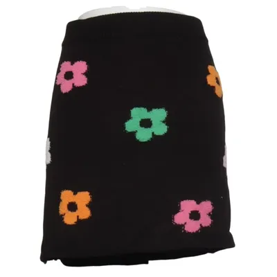 Skirt (Black, Multicolored) from Divided by H&M Acrylic, Polyester