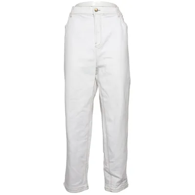 Jeans (Vit) från DayLike Bomull, Elastan