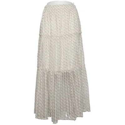 Maxi skirt (White, Multicolored) from Next Polyester
