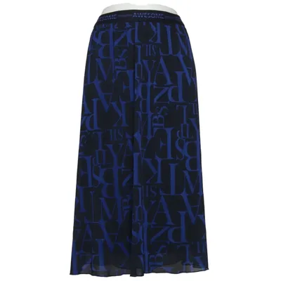 Kjol (Svart, Blå) från SuZa Polyester