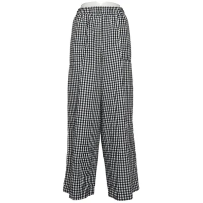 Byxor (Svart, Vit) från Next Petite Bomull, Återvunnen polyester