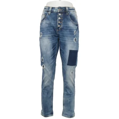 Spijkerbroek (Blauw) van Smagli Katoen, Elastaan