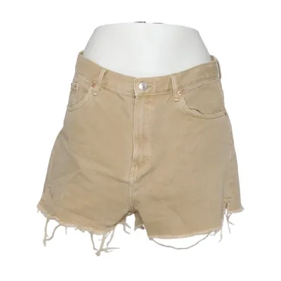 Denim shorts (Beige) from Pull & Bear Cotton