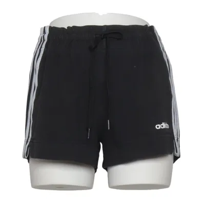 Korte broek (Zwart, Wit) van Adidas Katoen, Elastaan