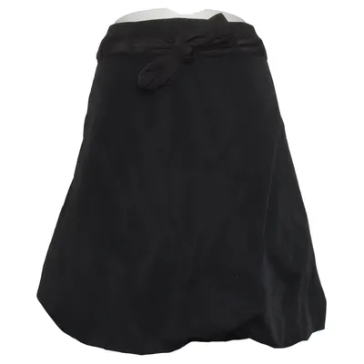 Nederdel (Sort) fra Donna by Hallhuber Acetat, Bomuld, Polyester