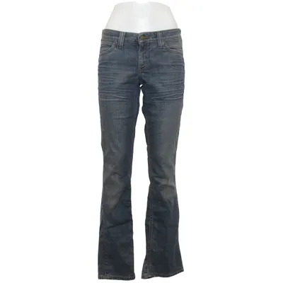 Jeans (Blå) från Lee Bomull, Elastan