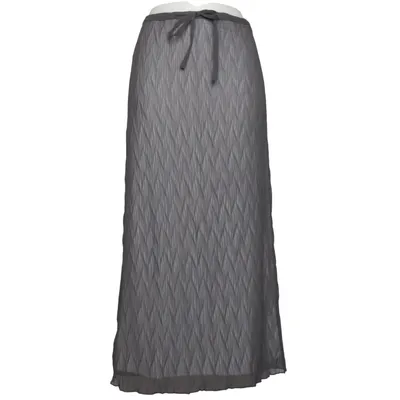 Maxi nederdel (Grå) fra Impulse Polyester