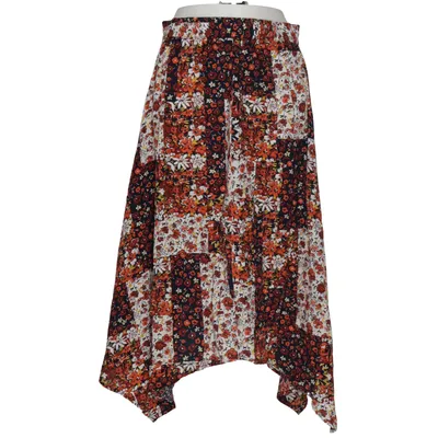 Långkjol (Orange, Vit, Blå, Flerfärgad) från Fashion Private Company Viskos