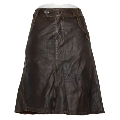 Leren rok (Bruin) van ARMA Women Leer, Polyester