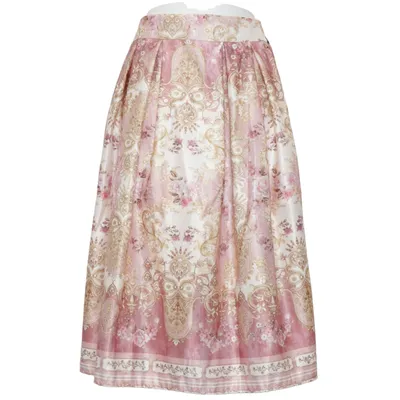 Rok (Roze, Wit, Goud) van Secret Season Elastaan, Polyester