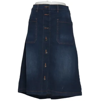 Jeanskjol (Blå) från BPC Bonprix Collection Bomull, Elastan, Polyester, Viskos