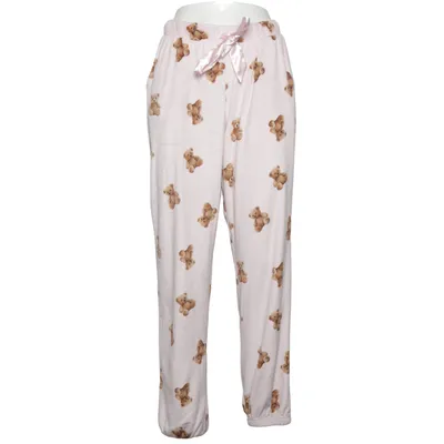 Pyjamasbyxor (Rosa, Brun, Vit) från Censored Elastan, Polyester