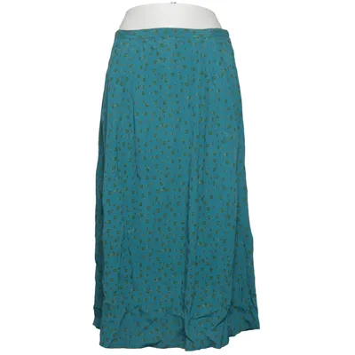 Maxi rok (Blauw, Groen) van Kew 159 Viscose
