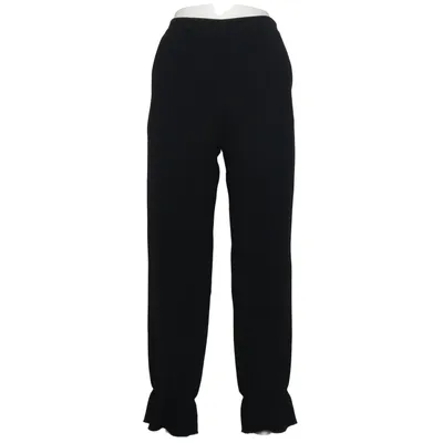 Three-quarter pants (Black) from René Lezard Acetate, Polyester