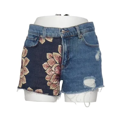 Jeansshorts (Blå, Flerfärgad) från Mango Denim Bomull, Metallfiber, Polyester, Viskos