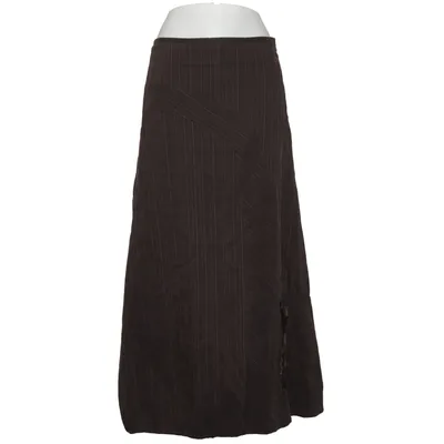 Jupe (Marron) de Ella Acétate, Coton, Polyamide