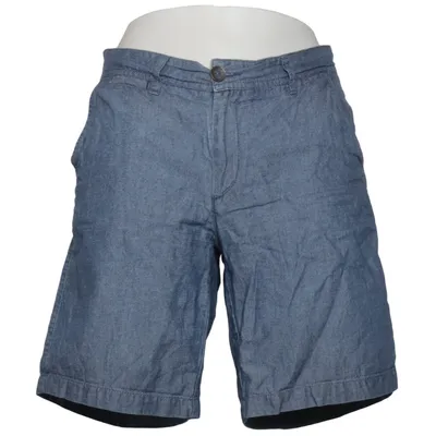 Shorts (Blau) von 40 Weft Baumwolle, Leinen