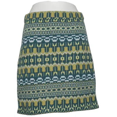 Skirt (Green, Yellow, Multicolored) from Madness Organic cotton, Wool