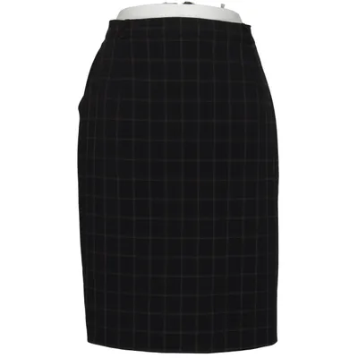 Jupe crayon (Gris, Beige, Noir) de Hucke Coton, Élasthane, Polyester, Laine