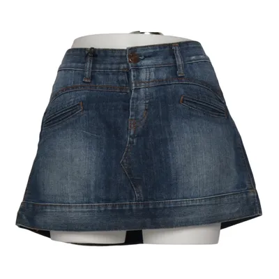 Spijkerrok (Blauw) van Colours Of The World Katoen, Polyester