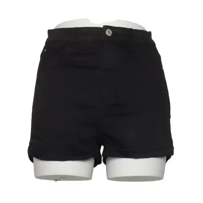 Denim shorts (Black) from Pull & Bear Denim Cotton, Elastane