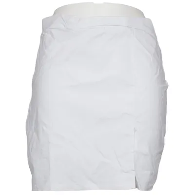 Skirt (White) from Missy Empire Elastane, Polyamide, Viscose