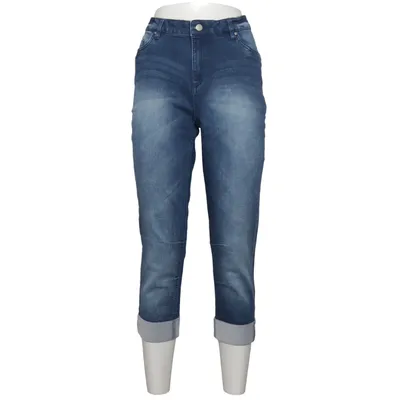 Spijkerbroek (Blauw) van Nice & Chic Katoen, Elastaan, Polyester