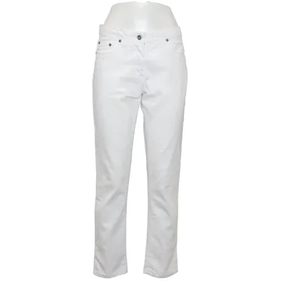 Jeans (Vit) från Million X Bomull, Elastan