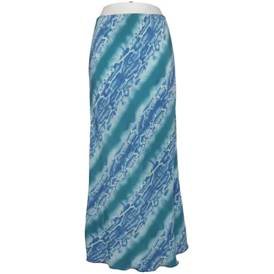 Långkjol (Blå, Grön) från Troll Polyester