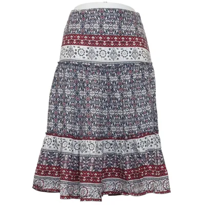 Maxi rok (Blauw, Rood, Wit) van Cheer Katoen