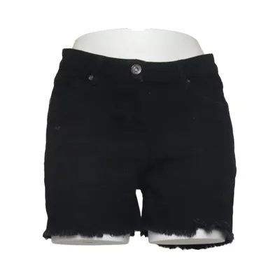 Denim shorts (Black) from Blue Motion Elastane, Organic cotton