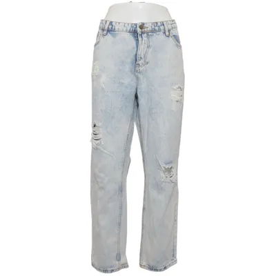Jeans (Blå) från Fashion Victim Bomull, Polyester