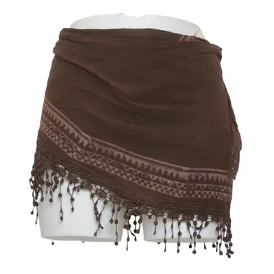 Wrap skirt (Brown) from Guru Shop Cotton