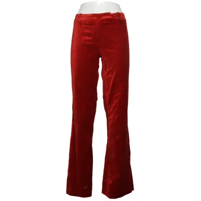 Corduroy pants (Red) from H&M Cotton, Viscose