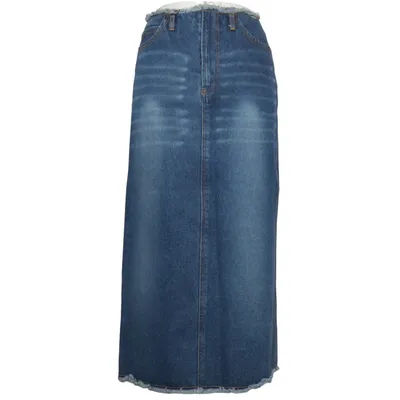 Denim skirt (Blue) from Crazy World