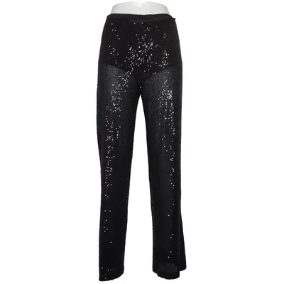 Bukser (Sort) fra Mango Elastan, Polyester