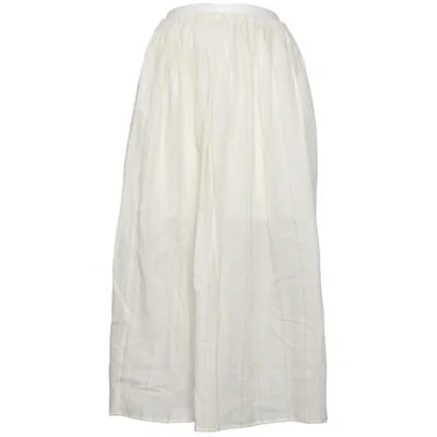 Jupe longue (Blanc) de Arket Coton