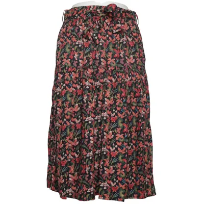 Maxi skirt (Black, Multicolored) from Himalaya Viscose