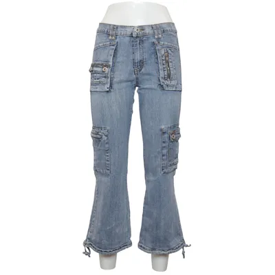Jeans (Blå) fra Redial Bomuld, Elastan