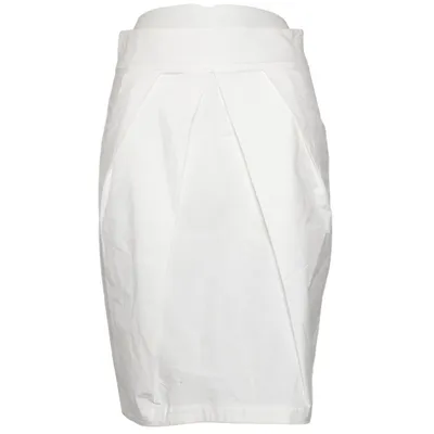 Skirt (White) from Renato Nucci Cotton, Elastane
