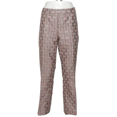 Byxor (Rosa, Flerfärgad) från Luisa Cerano Acetat, Bomull, Polyester