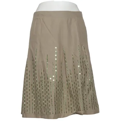 Rock (Beige) von Heine Baumwolle, Polyester