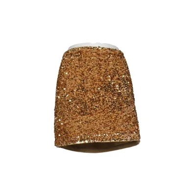 Skirt (Gold, Orange) from H&M Elastane, Polyester
