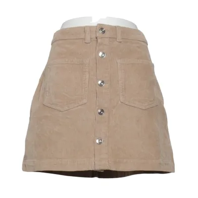 Skirt (Onlamazing Global Hw Cord Skirt) from ONLY Blue Denim Cotton, Elastane