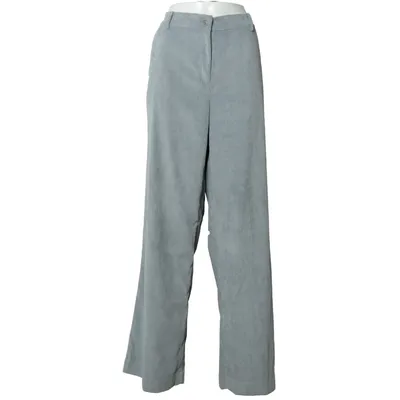 Corduroy pants (Gray) from Lands' End Elastane, Polyamide, Polyester