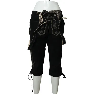 Lederhosen (Black) from Edel Heiss Leather