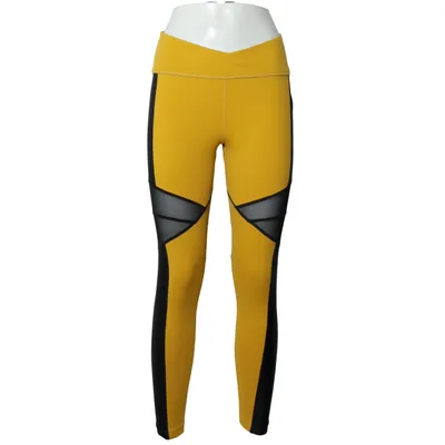Sports tights (Yellow, Black) from Zumba Wear Elastane, Polyamide