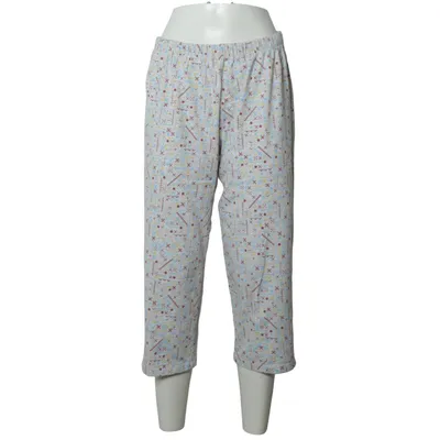 Pyjama broek (Grijs, Meerkleurig) van Penti Katoen, Polyester