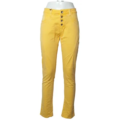 Jeans (Gul) fra R jeans Bomuld, Elastan